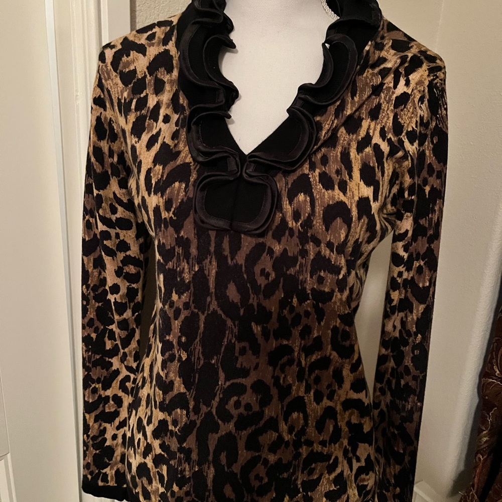 Leopard sweater
